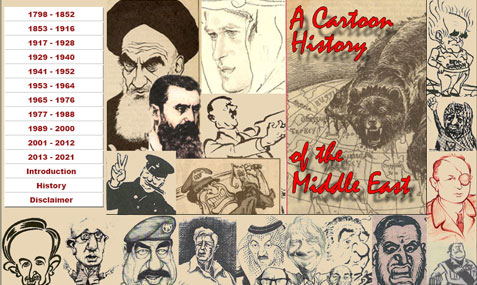 Middle East Cartoon History